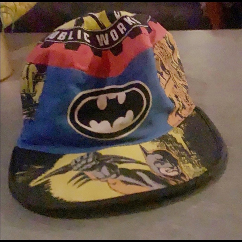 Vintage 1992 Batman Returns graphic flat bill hat